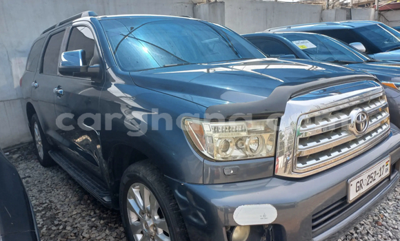 Sayi Na hannu Toyota Sequoia Black Mota in Accra a Greater Accra Sayi Na hannu Toyota Sequoia Black Mota in Accra a Greater Accra