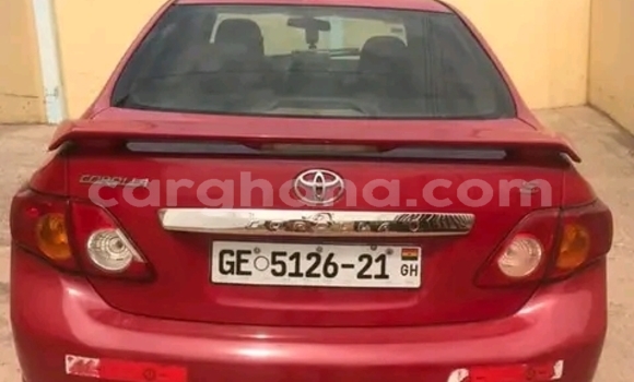 Buy Used Toyota Corolla Red Car in Accra in Greater Accra Buy Used Toyota Corolla Red Car in Accra in Greater Accra