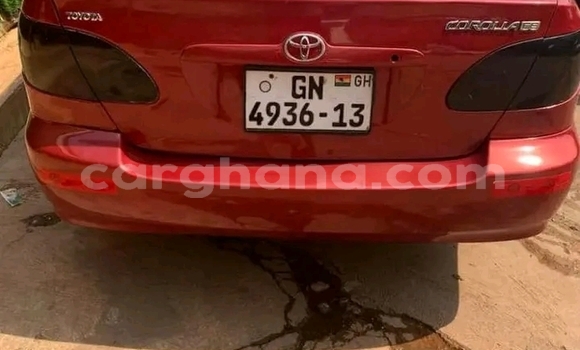 Buy Used Toyota Corolla Red Car in Accra in Greater Accra Buy Used Toyota Corolla Red Car in Accra in Greater Accra