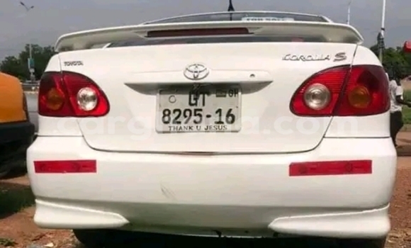 Buy Used Toyota Corolla White Car in Accra in Greater Accra Buy Used Toyota Corolla White Car in Accra in Greater Accra