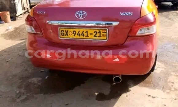 Buy Used Toyota Yaris Red Car in Accra in Greater Accra
