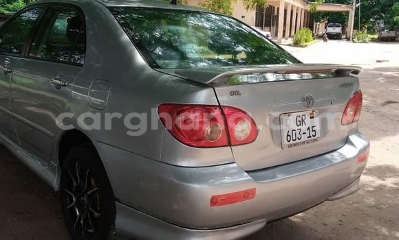 Sayi Na hannu Toyota Corolla Azurfa Mota in Accra a Greater Accra Sayi Na hannu Toyota Corolla Azurfa Mota in Accra a Greater Accra