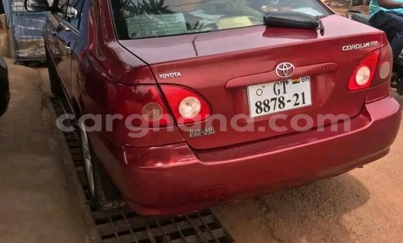 Buy Used Toyota Corolla Red Car in Accra in Greater Accra Buy Used Toyota Corolla Red Car in Accra in Greater Accra