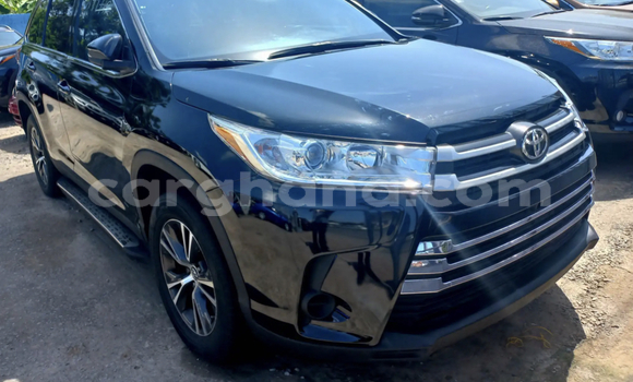 Sayi Na hannu Toyota Highlander Black Mota in Accra a Greater Accra Sayi Na hannu Toyota Highlander Black Mota in Accra a Greater Accra