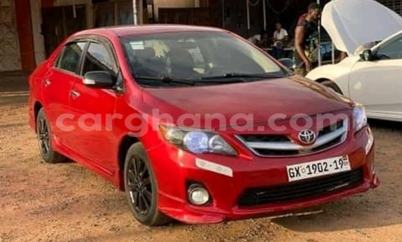 Buy Used Toyota Corolla Red Car in Accra in Greater Accra