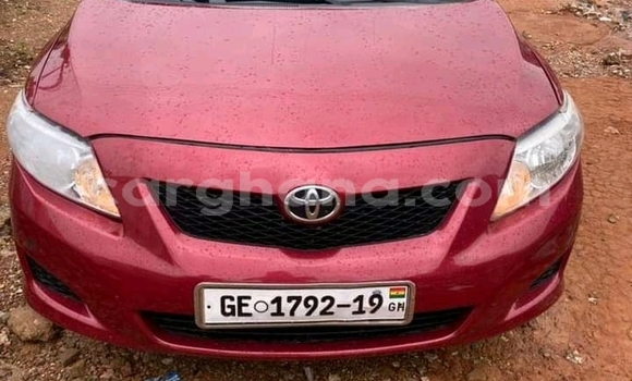 Ra Àlòkù Toyota Corolla Red Ọkọ̀ in Accra ni Greater Accra Ra Àlòkù Toyota Corolla Red Ọkọ̀ in Accra ni Greater Accra