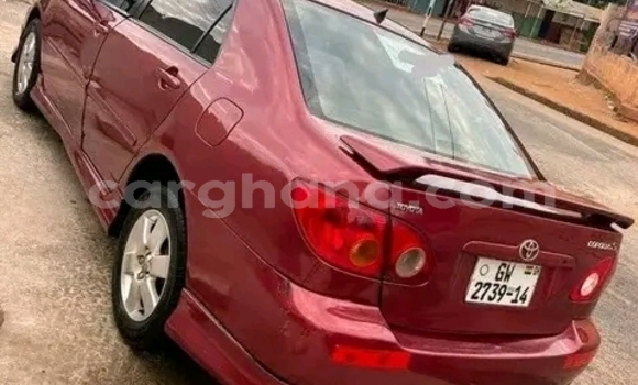 Buy Used Toyota Corolla Red Car in Accra in Greater Accra Buy Used Toyota Corolla Red Car in Accra in Greater Accra