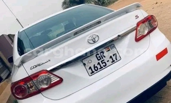 Buy Used Toyota Corolla White Car in Accra in Greater Accra Buy Used Toyota Corolla White Car in Accra in Greater Accra