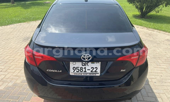 Sayi Na hannu Toyota Corolla Black Mota in Accra a Greater Accra Sayi Na hannu Toyota Corolla Black Mota in Accra a Greater Accra