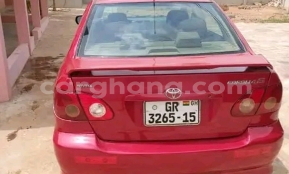Buy Used Toyota Corolla Red Car in Accra in Greater Accra Buy Used Toyota Corolla Red Car in Accra in Greater Accra