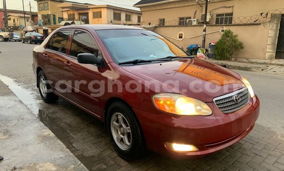 Buy Used Toyota Corolla Red Car in Sekondi–Takoradi Metropolitan in Western