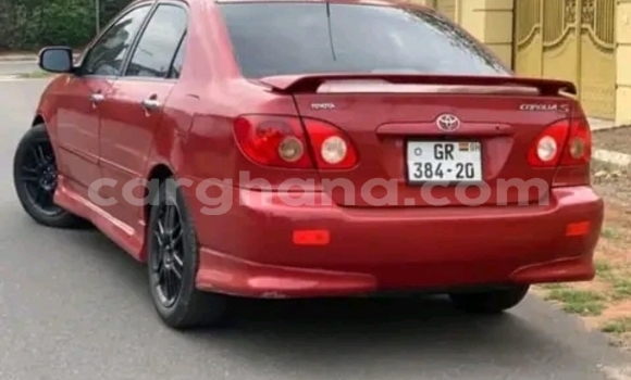 Buy Used Toyota Corolla Red Car in Accra in Greater Accra Buy Used Toyota Corolla Red Car in Accra in Greater Accra