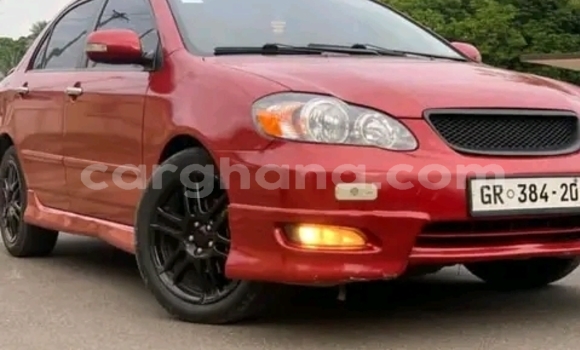Buy Used Toyota Corolla Red Car in Accra in Greater Accra Buy Used Toyota Corolla Red Car in Accra in Greater Accra