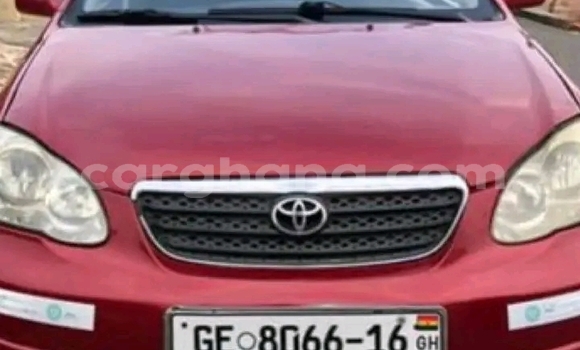 Ra Àlòkù Toyota Corolla Red Ọkọ̀ in Accra ni Greater Accra