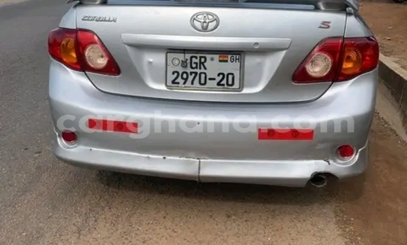 Buy Used Toyota Corolla Silver Car in Accra in Greater Accra Buy Used Toyota Corolla Silver Car in Accra in Greater Accra