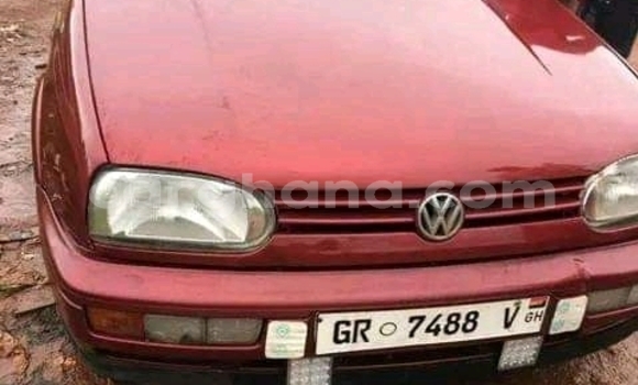 Buy Used Volkswagen Golf Red Car in Accra in Greater Accra
