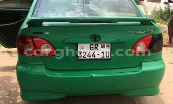 Buy Used Toyota Corolla Green Car in Accra in Greater Accra