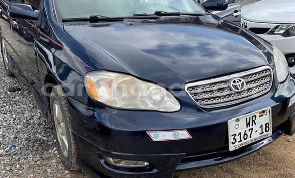 Sayi Na hannu Toyota Corolla Blue Mota in Accra a Greater Accra Sayi Na hannu Toyota Corolla Blue Mota in Accra a Greater Accra