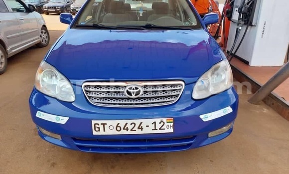 Sayi Na hannu Toyota Corolla Blue Mota in Accra a Greater Accra Sayi Na hannu Toyota Corolla Blue Mota in Accra a Greater Accra