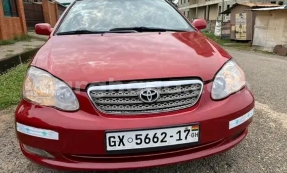 Buy Used Toyota Corolla Red Car in Accra in Greater Accra