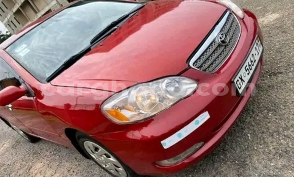 Buy Used Toyota Corolla Red Car in Accra in Greater Accra Buy Used Toyota Corolla Red Car in Accra in Greater Accra