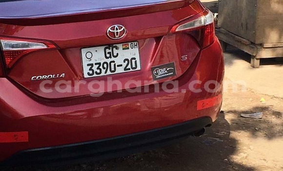 Sayi Na hannu Toyota Corolla Red Mota in Accra a Greater Accra Sayi Na hannu Toyota Corolla Red Mota in Accra a Greater Accra