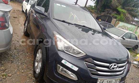 Sayi Na hannu Hyundai Santa Fe Blue Mota in Accra a Greater Accra Sayi Na hannu Hyundai Santa Fe Blue Mota in Accra a Greater Accra