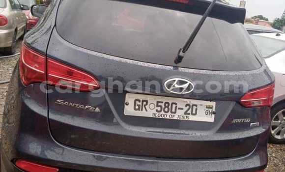 Sayi Na hannu Hyundai Santa Fe Blue Mota in Accra a Greater Accra Sayi Na hannu Hyundai Santa Fe Blue Mota in Accra a Greater Accra