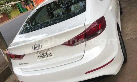 Sayi Na hannu Hyundai Elantra White Mota in Accra a Greater Accra Sayi Na hannu Hyundai Elantra White Mota in Accra a Greater Accra