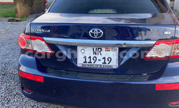 Sayi Na hannu Toyota Corolla Blue Mota in Accra a Greater Accra Sayi Na hannu Toyota Corolla Blue Mota in Accra a Greater Accra