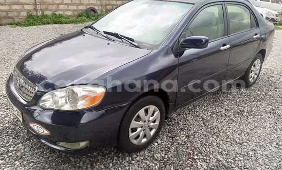 Sayi Na hannu Toyota Corolla Blue Mota in Accra a Greater Accra Sayi Na hannu Toyota Corolla Blue Mota in Accra a Greater Accra