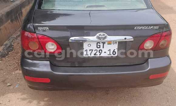 Sayi Na hannu Toyota Corolla Black Mota in Accra a Greater Accra Sayi Na hannu Toyota Corolla Black Mota in Accra a Greater Accra