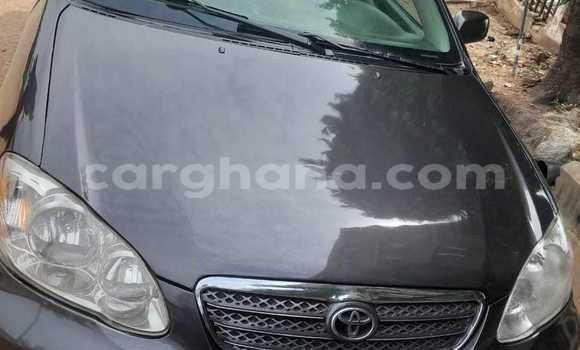 Sayi Na hannu Toyota Corolla Black Mota in Accra a Greater Accra Sayi Na hannu Toyota Corolla Black Mota in Accra a Greater Accra