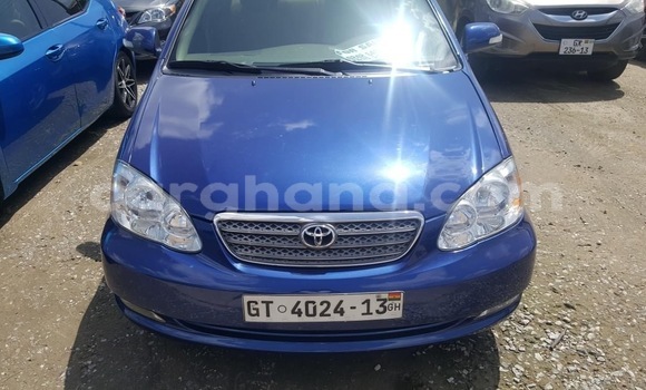 Sayi Na hannu Toyota Corolla Blue Mota in Accra a Greater Accra Sayi Na hannu Toyota Corolla Blue Mota in Accra a Greater Accra