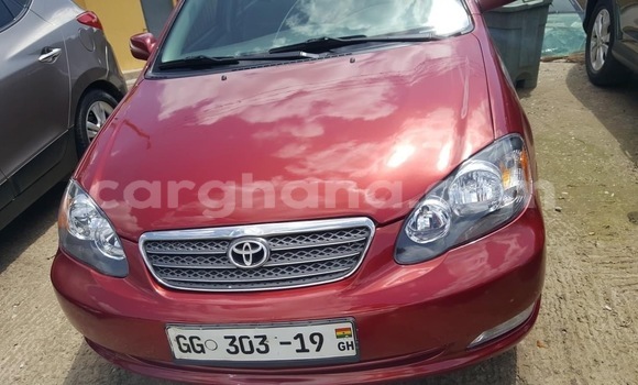 Buy Used Toyota Corolla Red Car in Accra in Greater Accra