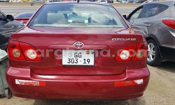 Sayi Na hannu Toyota Corolla Red Mota in Accra a Greater Accra Sayi Na hannu Toyota Corolla Red Mota in Accra a Greater Accra