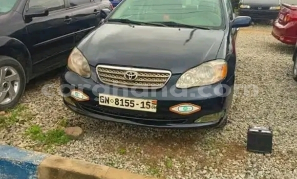 Sayi Na hannu Toyota Corolla Blue Mota in Accra a Greater Accra