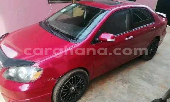 Buy Used Toyota Corolla Red Car in Accra in Greater Accra Buy Used Toyota Corolla Red Car in Accra in Greater Accra