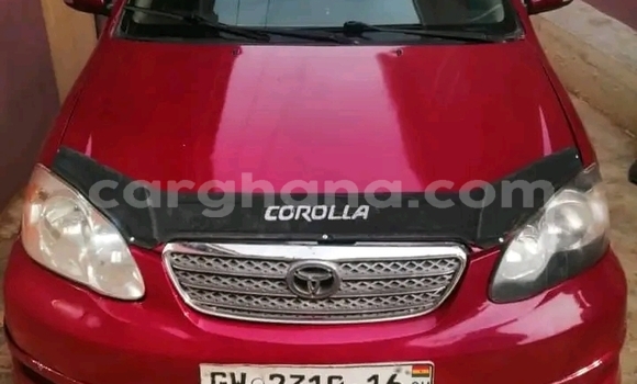 Buy Used Toyota Corolla Red Car in Accra in Greater Accra Buy Used Toyota Corolla Red Car in Accra in Greater Accra