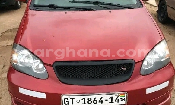 Ra Àlòkù Toyota Corolla Red Ọkọ̀ in Accra ni Greater Accra Ra Àlòkù Toyota Corolla Red Ọkọ̀ in Accra ni Greater Accra