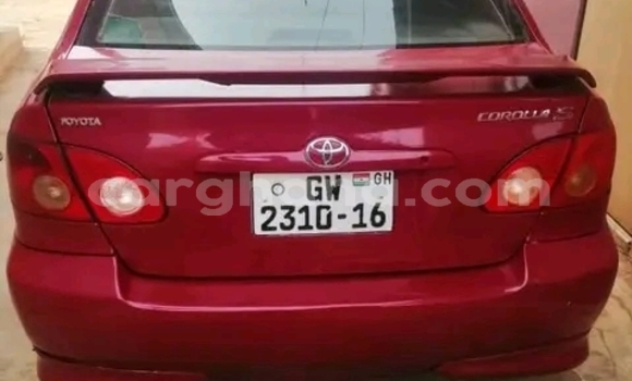 Buy Used Toyota Corolla Red Car in Accra in Greater Accra Buy Used Toyota Corolla Red Car in Accra in Greater Accra