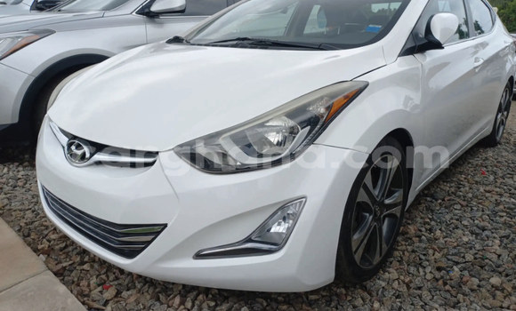 Sayi Na hannu Hyundai Elantra White Mota in Accra a Greater Accra Sayi Na hannu Hyundai Elantra White Mota in Accra a Greater Accra