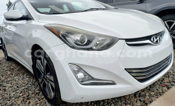 Sayi Na hannu Hyundai Elantra White Mota in Accra a Greater Accra Sayi Na hannu Hyundai Elantra White Mota in Accra a Greater Accra