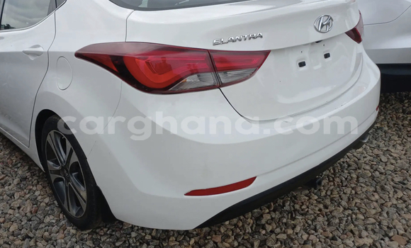 Sayi Na hannu Hyundai Elantra White Mota in Accra a Greater Accra Sayi Na hannu Hyundai Elantra White Mota in Accra a Greater Accra