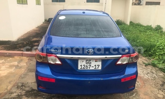 Sayi Na hannu Toyota Corolla Blue Mota in Accra a Greater Accra Sayi Na hannu Toyota Corolla Blue Mota in Accra a Greater Accra