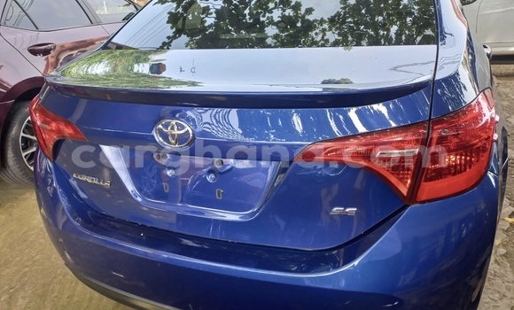 Sayi Na hannu Toyota Corolla Blue Mota in Accra a Greater Accra Sayi Na hannu Toyota Corolla Blue Mota in Accra a Greater Accra