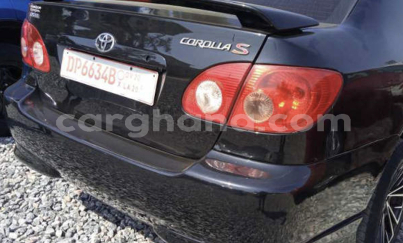 Sayi Na hannu Toyota Corolla Black Mota in Accra a Greater Accra Sayi Na hannu Toyota Corolla Black Mota in Accra a Greater Accra