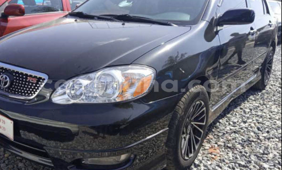 Sayi Na hannu Toyota Corolla Black Mota in Accra a Greater Accra Sayi Na hannu Toyota Corolla Black Mota in Accra a Greater Accra