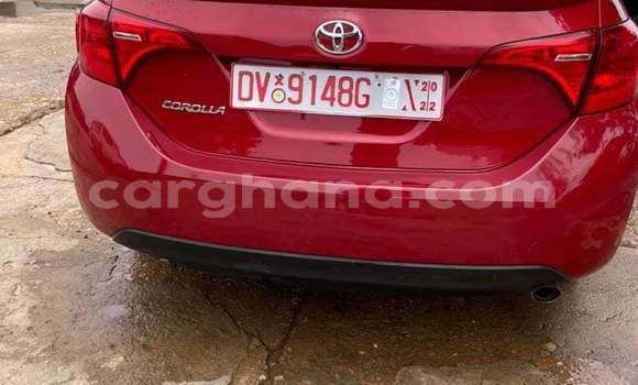 Sayi Na hannu Toyota Corolla Red Mota in Sekondi–Takoradi Metropolitan a Yamma