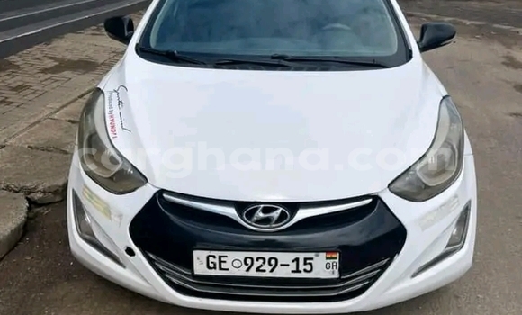 Sayi Na hannu Hyundai Elantra White Mota in Accra a Greater Accra Sayi Na hannu Hyundai Elantra White Mota in Accra a Greater Accra